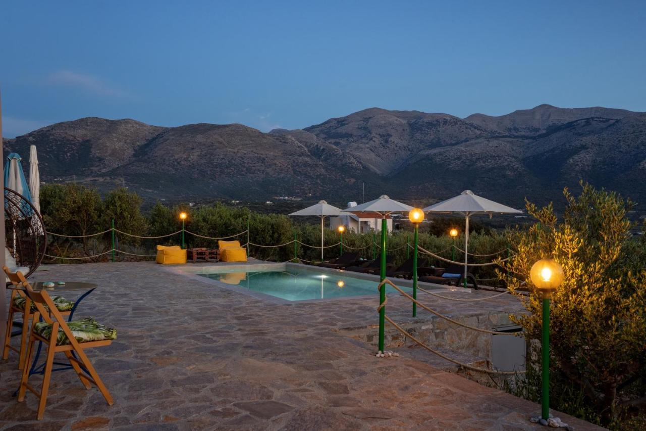 Villa Aktis With Freshwater Pool And Sea View Sisi Exterior photo
