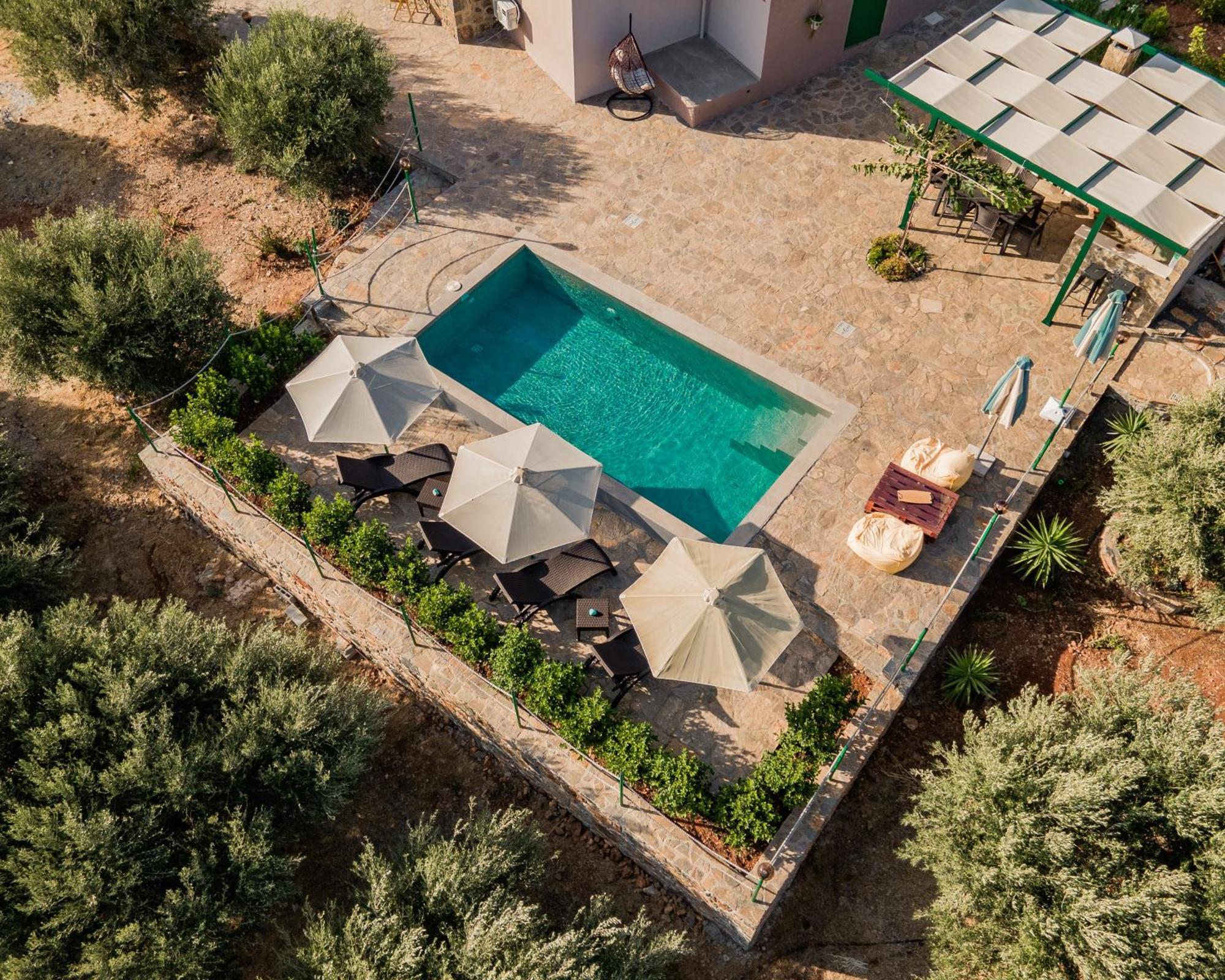 Villa Aktis With Freshwater Pool And Sea View Sisi Exterior photo